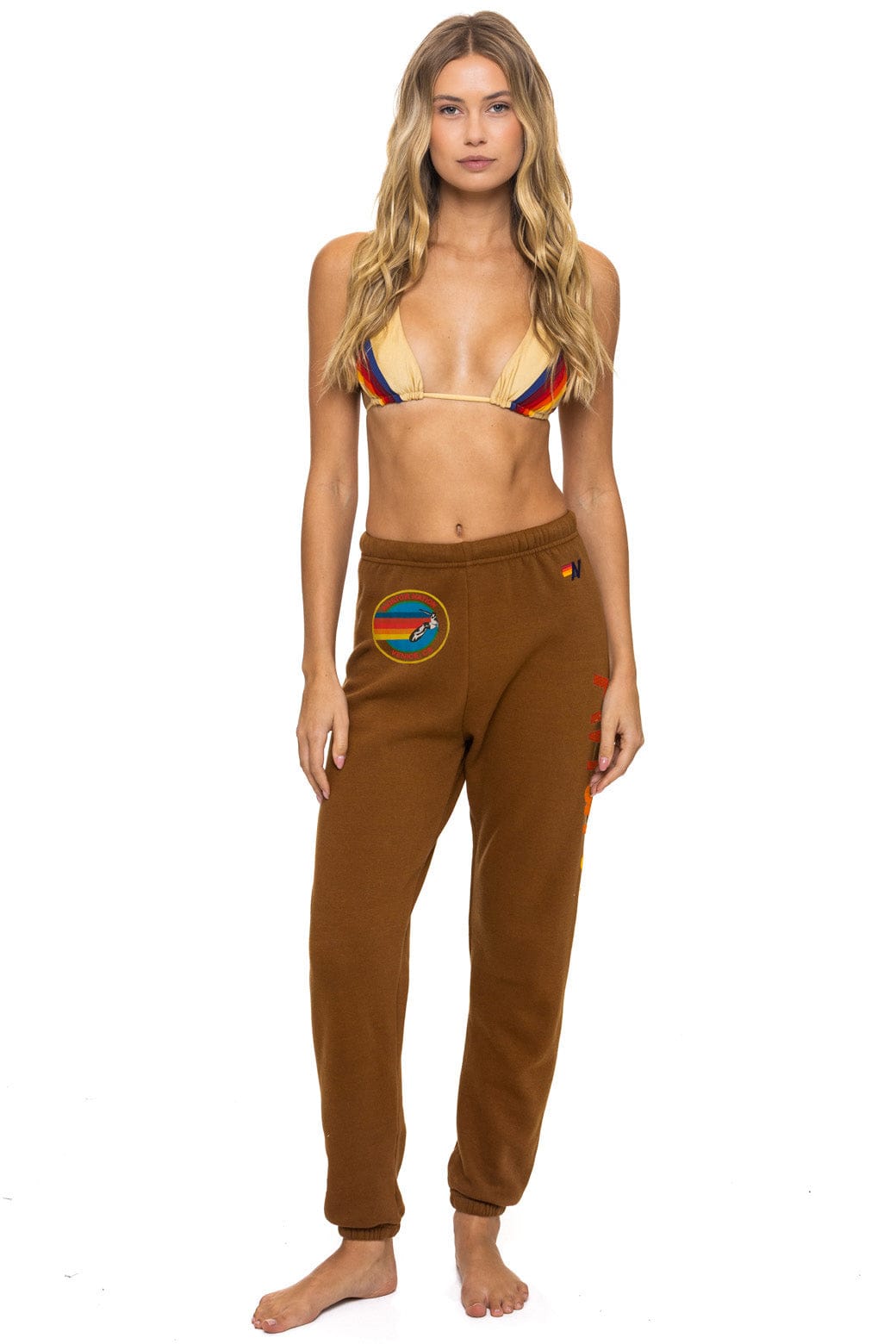 AVIAOR NATION SWEATPANTS - CINNAMON