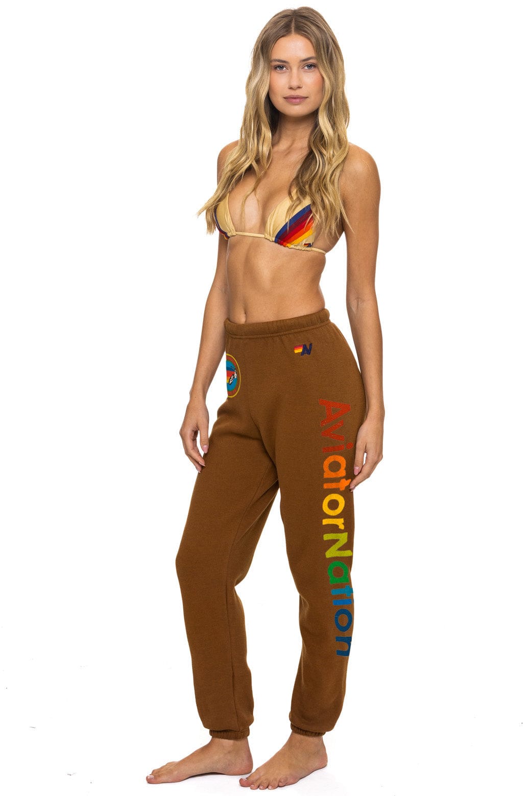 AVIAOR NATION SWEATPANTS - CINNAMON