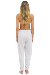LOGO SWEATPANTS - DOVE