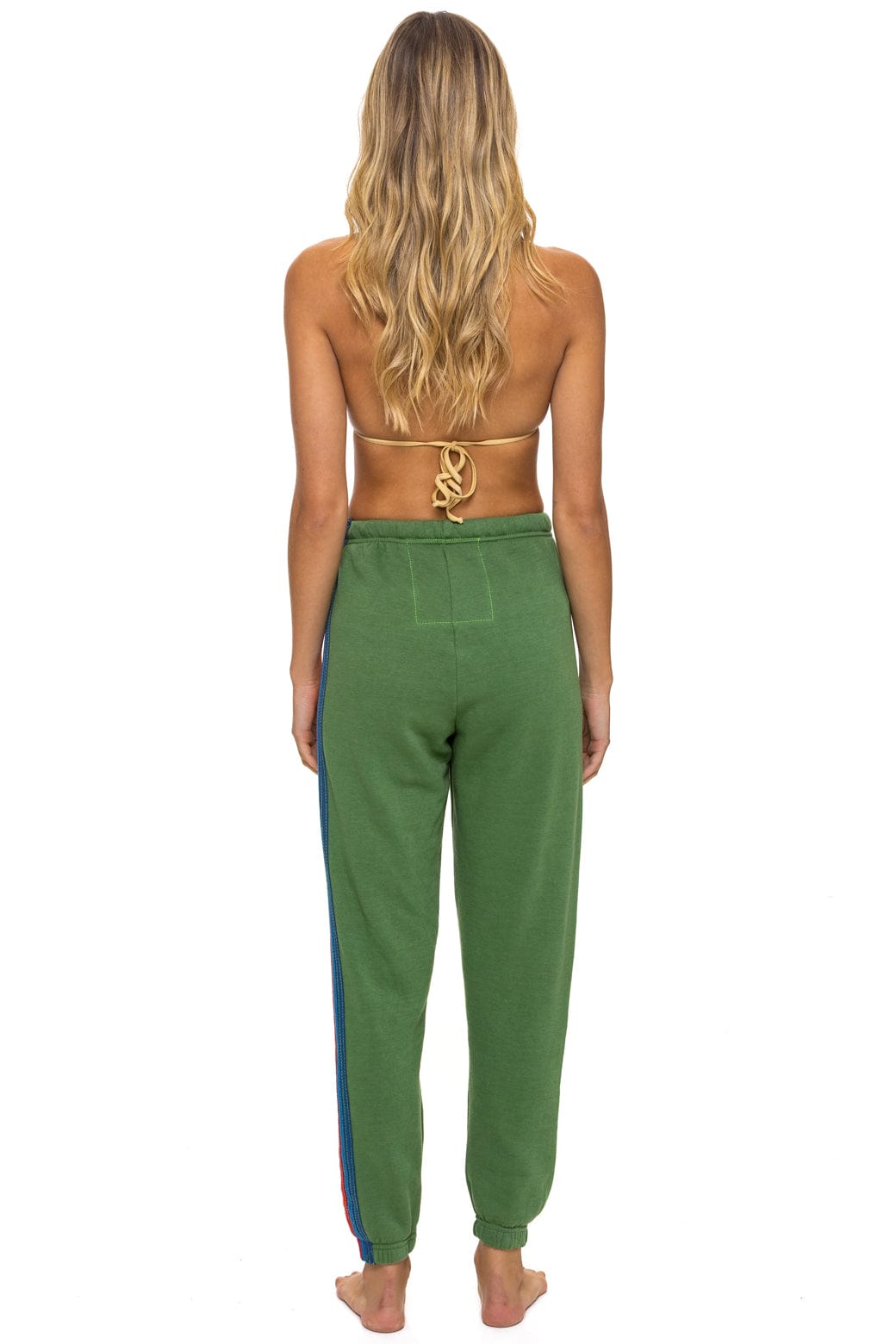 5 STRIPE SWEATPANTS - PALM