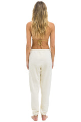 SUNSET PATCH SWEATPANTS - VINTAGE WHITE
