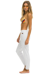 STARS SWEATPANTS -WHITE // USA