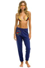 AVIATOR NATION ASPEN SWEATPANTS - PURPLE