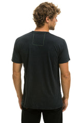 AVIATOR NATION ASPEN TEE - CHARCOAL