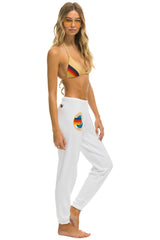 AVIATOR NATION AUSTIN SWEATPANTS - WHITE