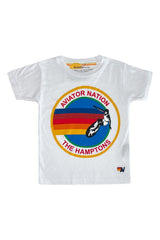 KID'S AVIATOR NATION HAMPTONS TEE - WHITE