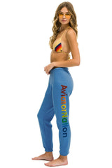 AVIATOR NATION LAS VEGAS WOMENS SWEATPANTS - COBALT