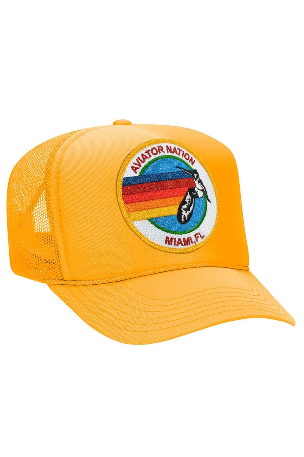 AVIATOR NATION MIAMI TRUCKER HAT