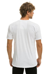 AVIATOR NATION MILL VALLEY CREW TEE SHIRT - WHITE
