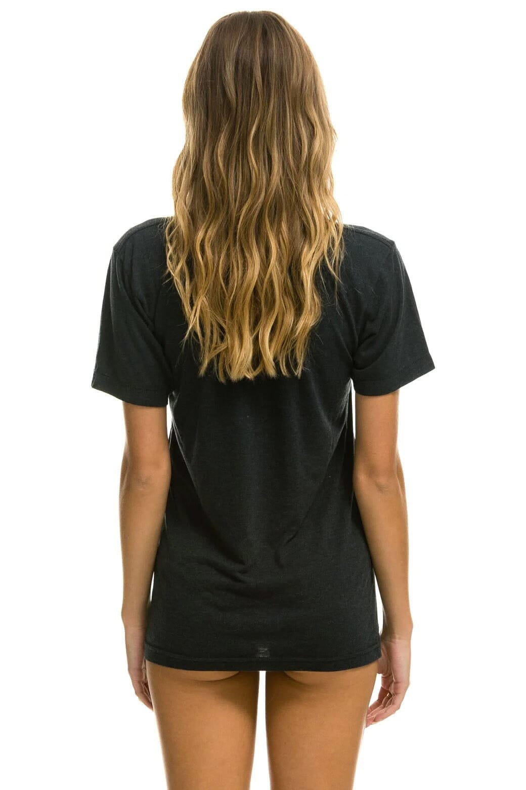 AVIATOR NATION NASHVILLE TEE - CHARCOAL