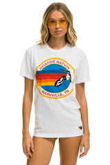 AVIATOR NATION NASHVILLE TEE - WHITE