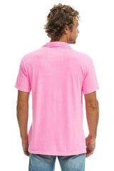 AVIATOR NATION POLO - NEON PINK