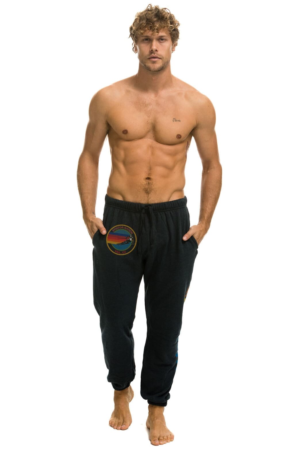 AVIATOR NATION VAIL SWEATPANT - CHARCOAL