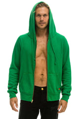 BOLT HOODIE - KELLY GREEN // WHITE