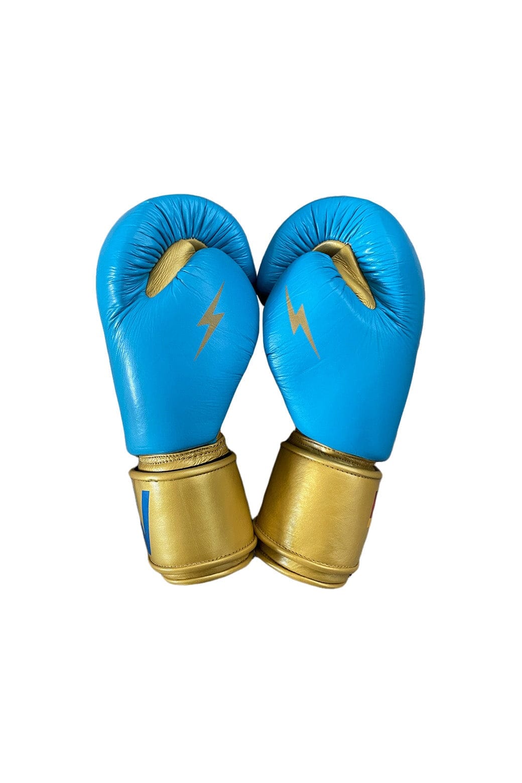 BOXING GLOVES - BLUE // GOLD