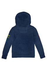KID'S AVIATOR NATION ASPEN PULLOVER HOODIE - NAVY
