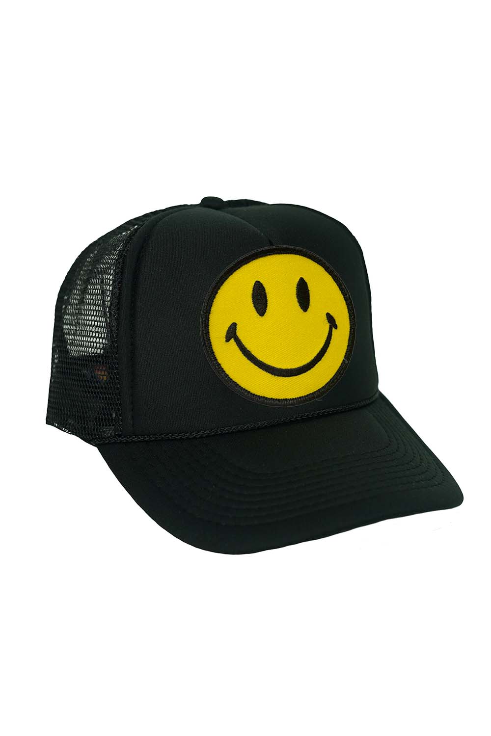 KID'S SMILEY VINTAGE FOAM TRUCKER HAT