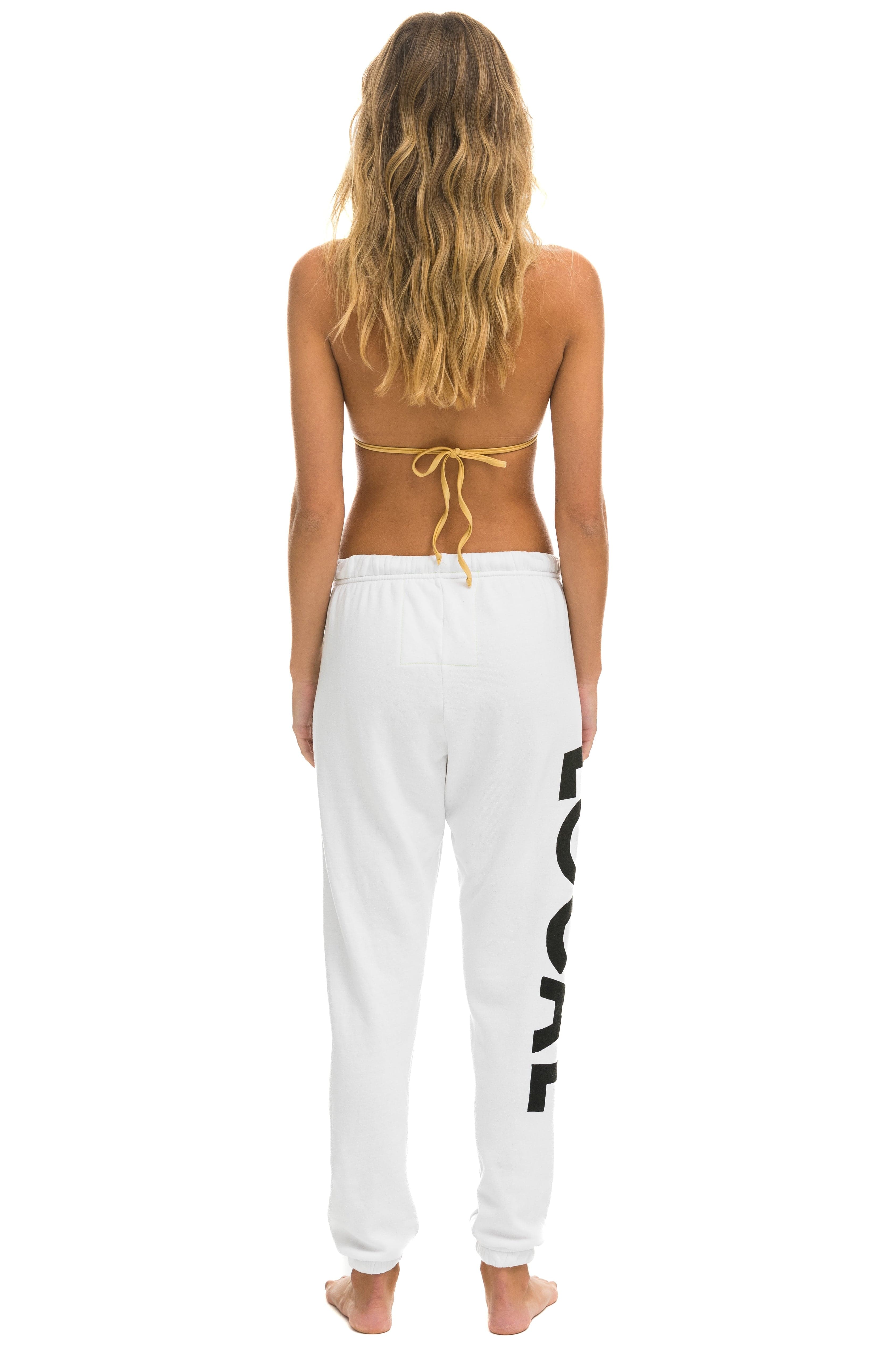 LOCALS ONLY SWEATPANTS - WHITE