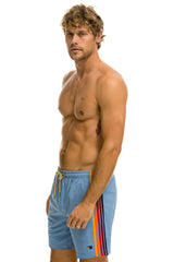 MEN'S 5 STRIPE FLEX SHORTS 7 INCH - ISLANDA