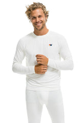 MICRO MODAL BASE LAYER TOP - VINTAGE WHITE