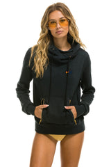 NINJA PULLOVER HOODIE -CHARCOAL