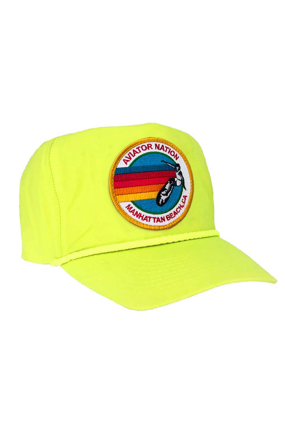 SIGNATURE MANHATTAN BEACH VINTAGE NYLON TRUCKER HAT