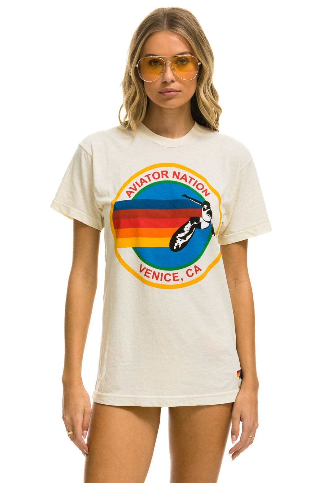 SIGNATURE TEE - VINTAGE WHITE