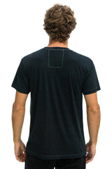 SIGNATURE TEXAS SMALL LOGO TEE - CHARCOAL