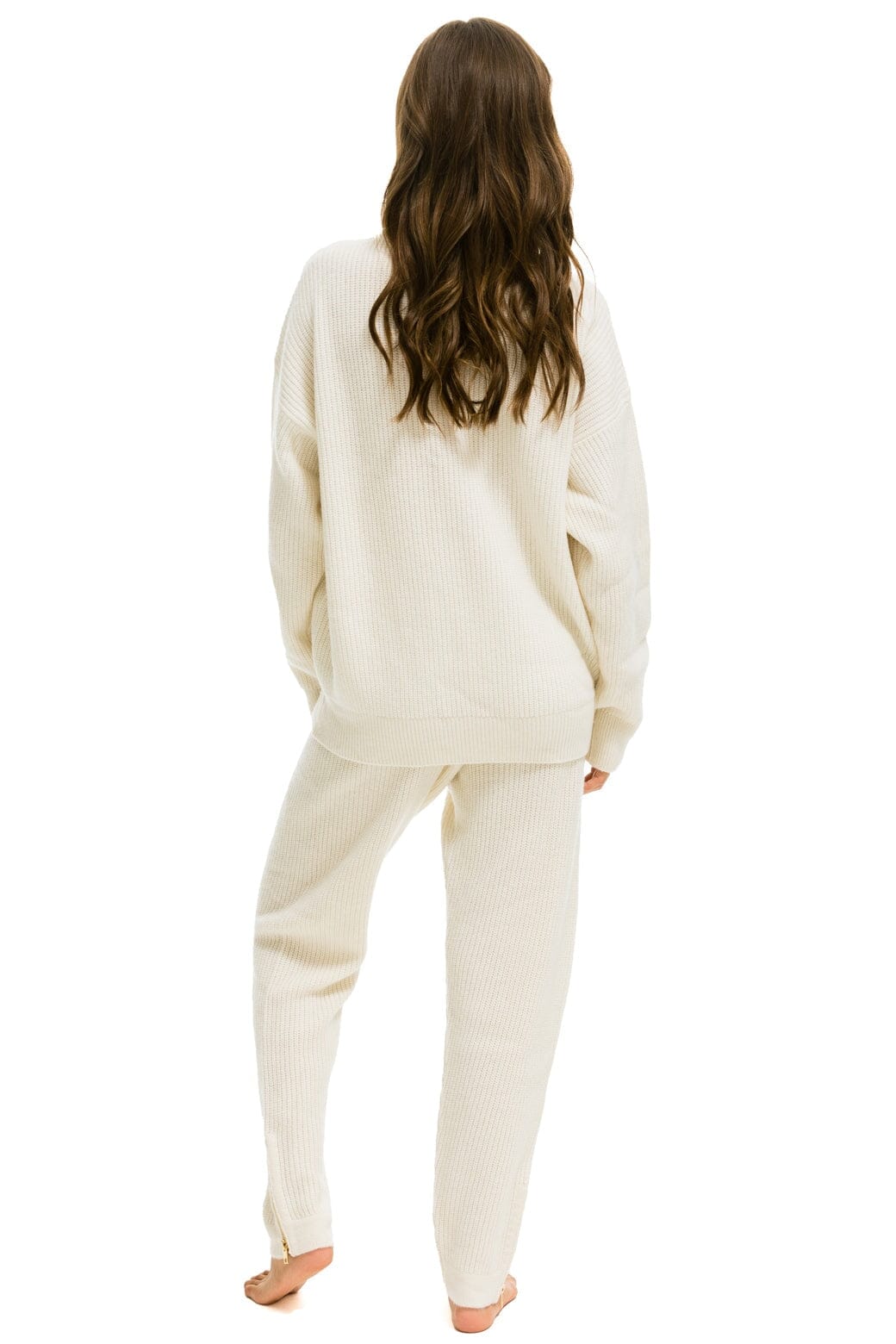 VINTAGE CABIN CASHMERE SWEATER PANT	- VINTAGE WHITE