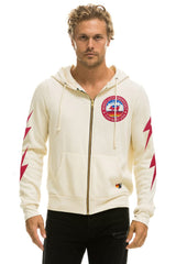 WINDY CITY SMOKEOUT 2023 ZIP HOODIE - VINTAGE WHITE