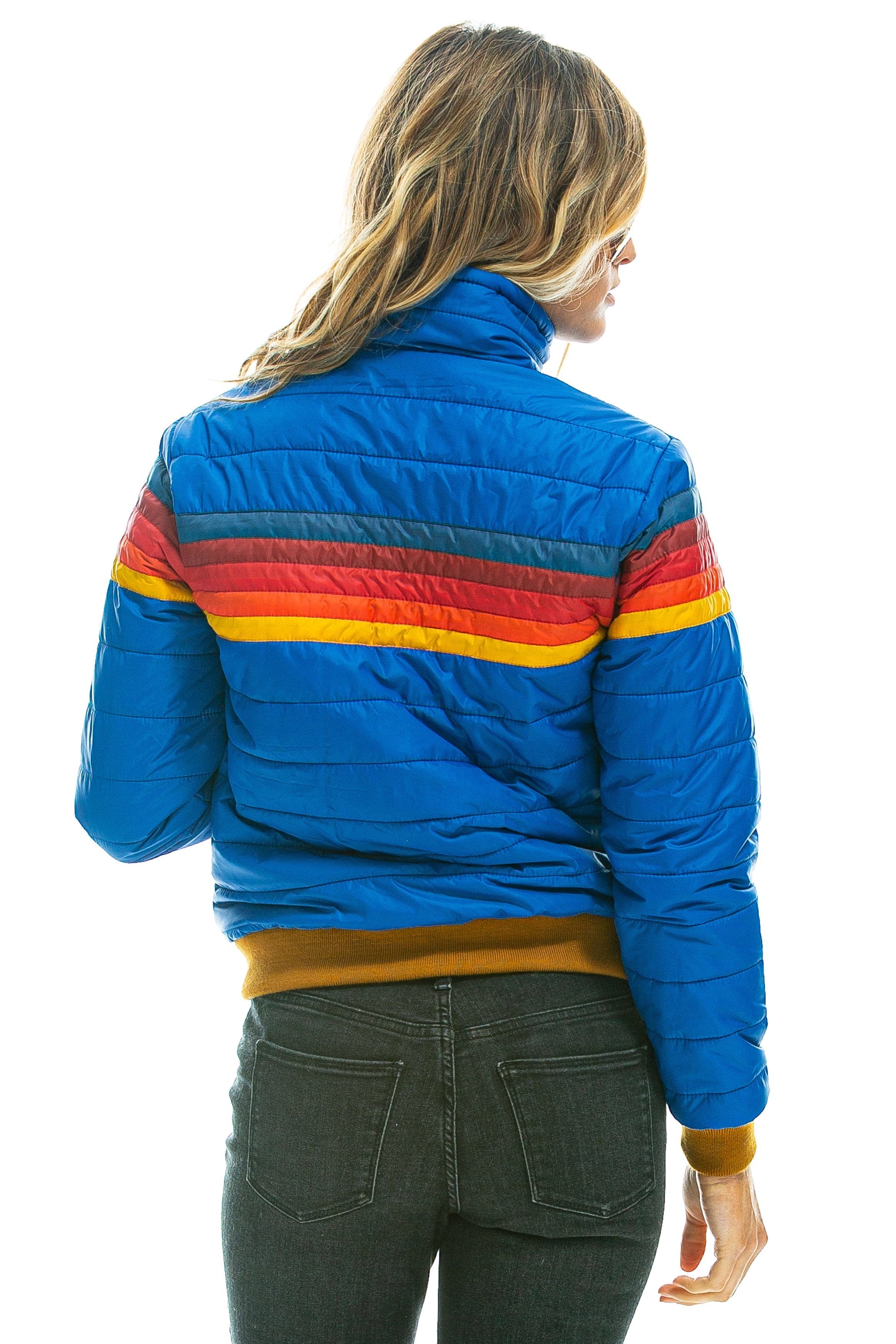 5 STRIPE JACKET -  SNORKEL BLUE