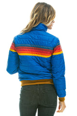 5 STRIPE JACKET -  SNORKEL BLUE