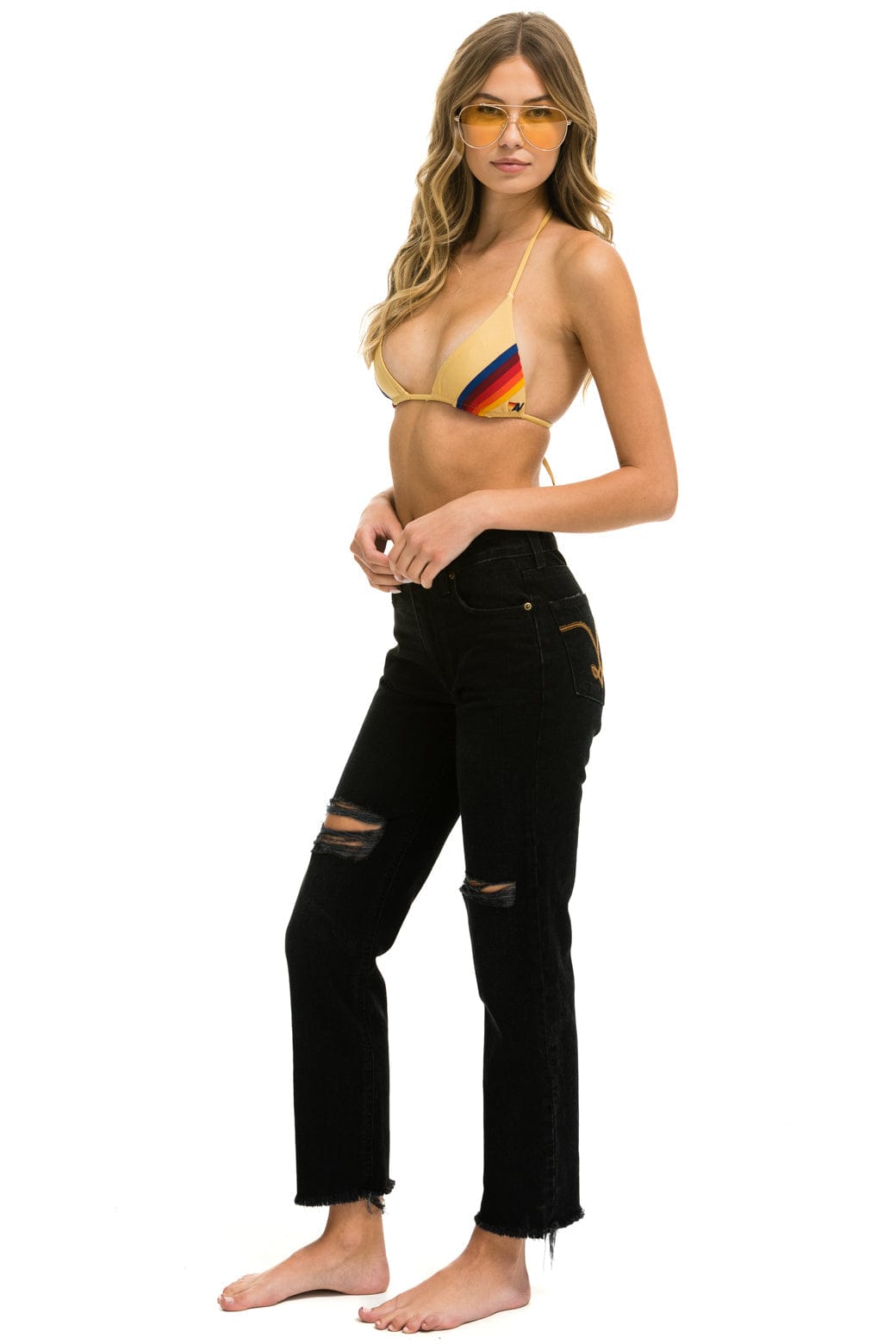 MID RISE CANYON JEAN - VINTAGE BLACK