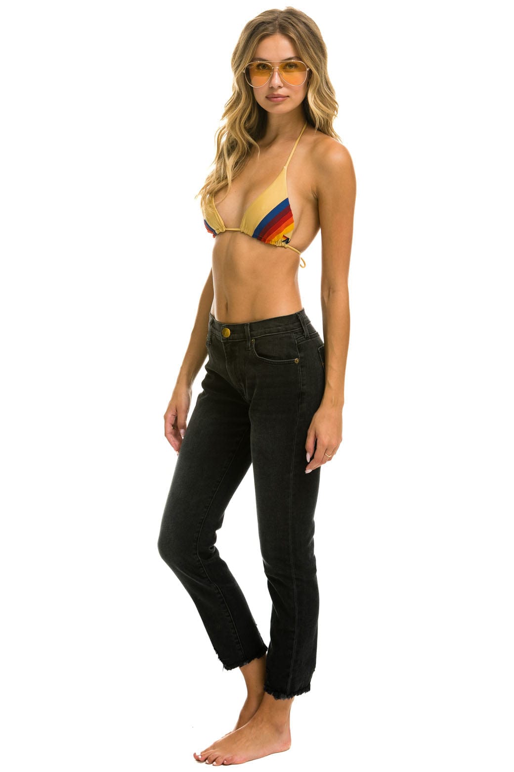 MID RISE SLIM SURFER JEAN - VINTAGE BLACK